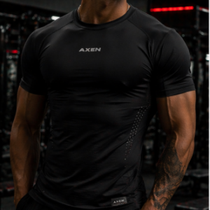 Camiseta Compresión AXEN Elite Performance Black