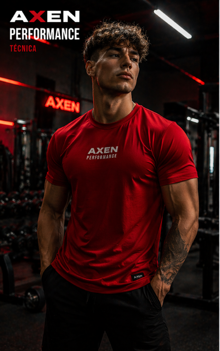 Camiseta Técnica AXEN Performance Red