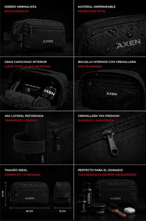 AXEN Gym Neceser - Imagen 2